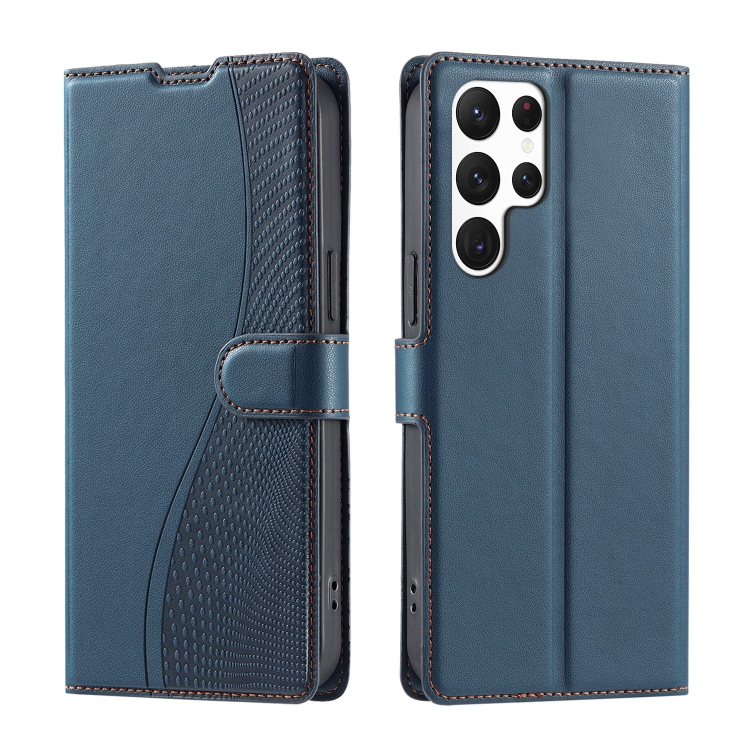 For Samsung Galaxy S23 Ultra 5G Voltage Ultra-thin Dot Leather Phone Case(Blue)
For Samsung Galaxy S23 Ultra 5G Voltage Ultra-thin Dot Leather Phone Case(Blue)