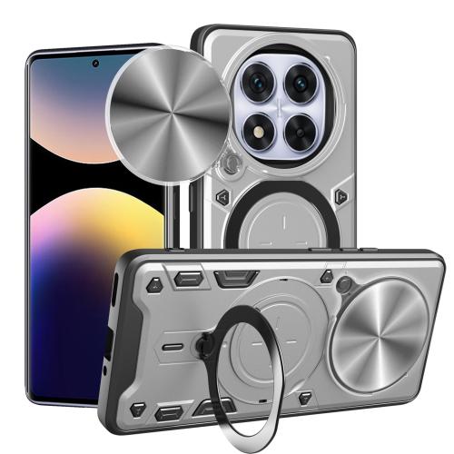 For Redmi Note 14 Pro 4G CD Texture Sliding Camshield Magnetic Holder Phone Case(Silver)
For Redmi Note 14 Pro 4G CD Texture Sliding Camshield Magnetic Holder Phone Case(Silver)