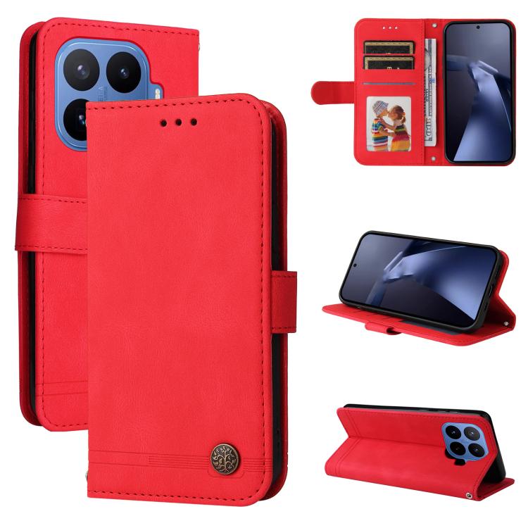For Xiaomi 17T Pro 5G Skin Feel Life Tree Metal Button Leather Phone Case(Red)
For Xiaomi 17T Pro 5G Skin Feel Life Tree Metal Button Leather Phone Case(Red)