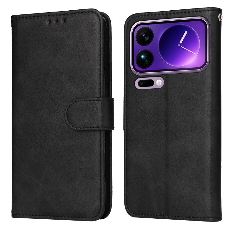 For Xiaomi 17 Pro Max Classic Calf Texture Flip Leather Phone Case(Black)
For Xiaomi 17 Pro Max Classic Calf Texture Flip Leather Phone Case(Black)