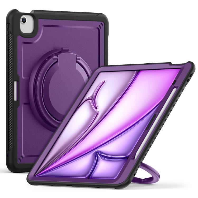 For iPad Air 13 2024 Honeycomb Hybrid Tablet Case with Handle Holder & Strap(Purple)
For iPad Air 13 2024 Honeycomb Hybrid Tablet Case with Handle Holder & Strap(Purple)