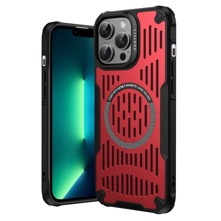 For iPhone 13 Pro Max Ice Front Cooling MagSafe Magnetic Phone Case(Red)
For iPhone 13 Pro Max Ice Front Cooling MagSafe Magnetic Phone Case(Red)