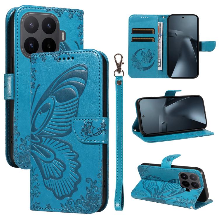 For Xiaomi 17T Pro 5G Global Swallowtail Butterfly Embossed Leather Phone Case(Blue)
For Xiaomi 17T Pro 5G Global Swallowtail Butterfly Embossed Leather Phone Case(Blue)