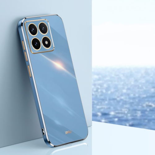 For Xiaomi 14T Pro 5G Global XINLI Straight Edge 6D Electroplate TPU Phone Case(Celestial Blue)
For Xiaomi 14T Pro 5G Global XINLI Straight Edge 6D Electroplate TPU Phone Case(Celestial Blue)