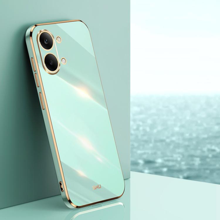 For Xiaomi Poco X8 Pro Max 5G XINLI Straight Edge 6D Electroplate TPU Phone Case(Mint Green)
For Xiaomi Poco X8 Pro Max 5G XINLI Straight Edge 6D Electroplate TPU Phone Case(Mint Green)