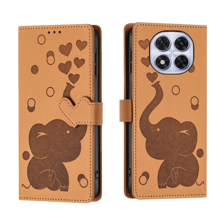 For Redmi Note 14 Pro 5G Cartoon Elephant Embossed Leather Phone Case(Yellow)
For Redmi Note 14 Pro 5G Cartoon Elephant Embossed Leather Phone Case(Yellow)