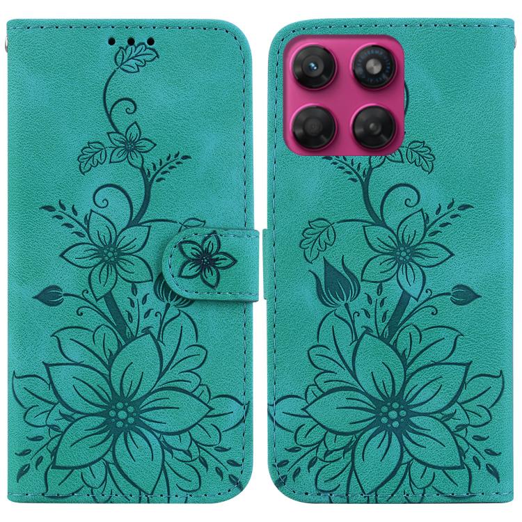 For Motorola Moto G47 / G37 / G37 Power 5G Lily Embossed Leather Phone Case(Green)
For Motorola Moto G47 / G37 / G37 Power 5G Lily Embossed Leather Phone Case(Green)