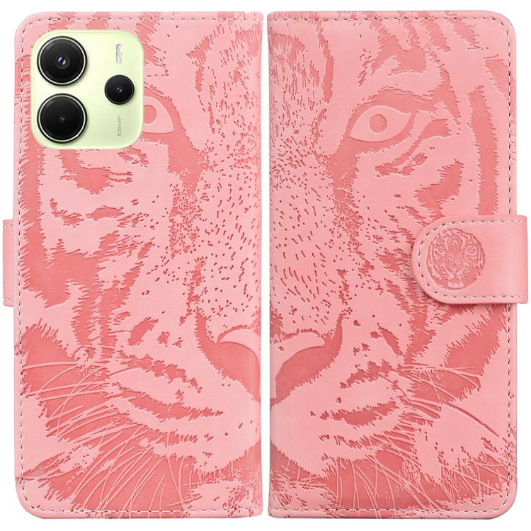 For Redmi Note 14 4G 163.25mm Tiger Embossing Pattern Leather Phone Case(Pink)
For Redmi Note 14 4G 163.25mm Tiger Embossing Pattern Leather Phone Case(Pink)