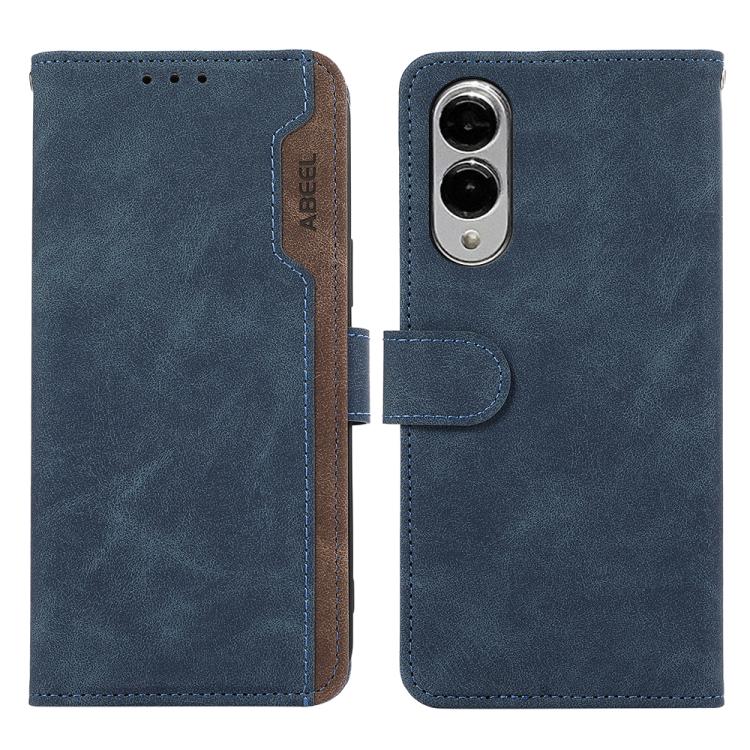 For Samsung Galaxy S25 Edge 5G ABEEL Color Block Magnetic RFID Leather Phone Case(Blue-Brown)
For Samsung Galaxy S25 Edge 5G ABEEL Color Block Magnetic RFID Leather Phone Case(Blue-Brown)