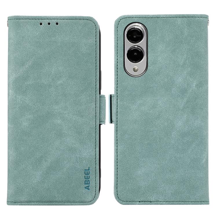 For Samsung Galaxy S25 Edge 5G ABEEL Frosted Magnetic RFID Leather Phone Case(Cyan)
For Samsung Galaxy S25 Edge 5G ABEEL Frosted Magnetic RFID Leather Phone Case(Cyan)