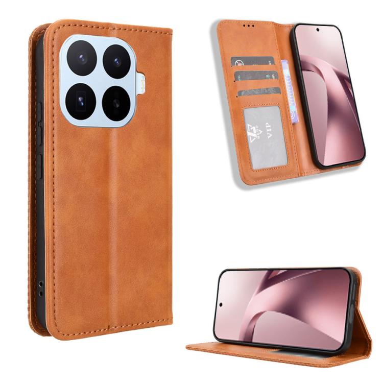 For Xiaomi 17T Pro 5G Magnetic Buckle Retro Texture Leather Phone Case(Brown)
For Xiaomi 17T Pro 5G Magnetic Buckle Retro Texture Leather Phone Case(Brown)