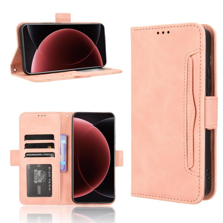 For Xiaomi 15 Ultra Skin Feel Calf Texture Card Slots Leather Phone Case(Pink)
For Xiaomi 15 Ultra Skin Feel Calf Texture Card Slots Leather Phone Case(Pink)