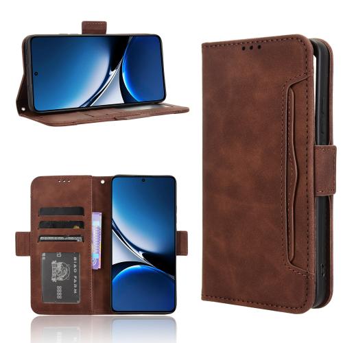 For Xiaomi Poco X7 Pro 5G Skin Feel Calf Texture Card Slots Leather Phone Case(Brown)
For Xiaomi Poco X7 Pro 5G Skin Feel Calf Texture Card Slots Leather Phone Case(Brown)