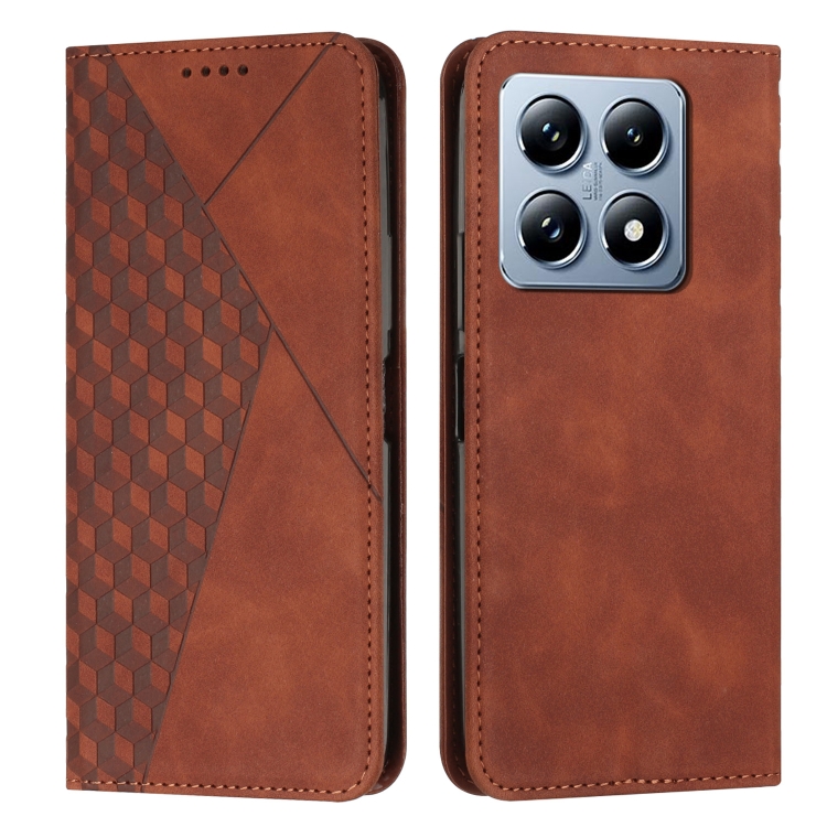 For Xiaomi 14T Pro Diamond Splicing Skin Feel Magnetic Leather Phone Case(Brown)
For Xiaomi 14T Pro Diamond Splicing Skin Feel Magnetic Leather Phone Case(Brown)