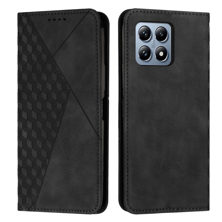 For Xiaomi 15T Diamond Splicing Skin Feel Magnetic Leather Phone Case(Black)
For Xiaomi 15T Diamond Splicing Skin Feel Magnetic Leather Phone Case(Black)