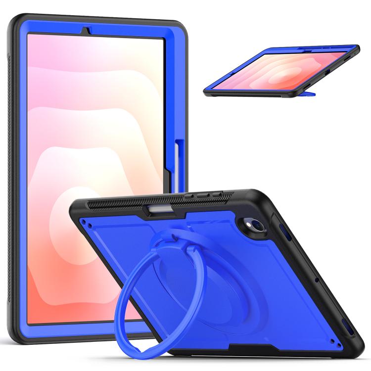 For Samsung Galaxy Tab S10 Lite Honeycomb Hybrid Tablet Case with Handle Holder & Strap(Dark Blue)
For Samsung Galaxy Tab S10 Lite Honeycomb Hybrid Tablet Case with Handle Holder & Strap(Dark Blue)