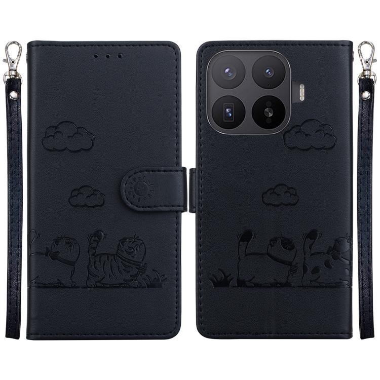 For Xiaomi 17T Pro 5G Cute Cats RFID Leather Phone Case(Black)
For Xiaomi 17T Pro 5G Cute Cats RFID Leather Phone Case(Black)