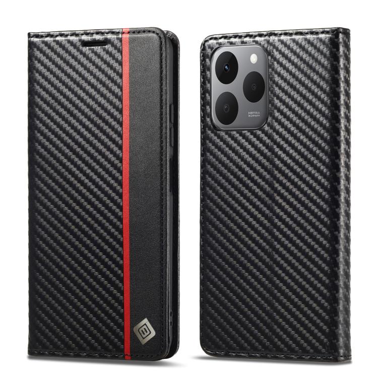For Xiaomi 15T 5G LC.IMEEKE Carbon Fiber Texture Flip Leather Phone Case(Vertical Black)
For Xiaomi 15T 5G LC.IMEEKE Carbon Fiber Texture Flip Leather Phone Case(Vertical Black)