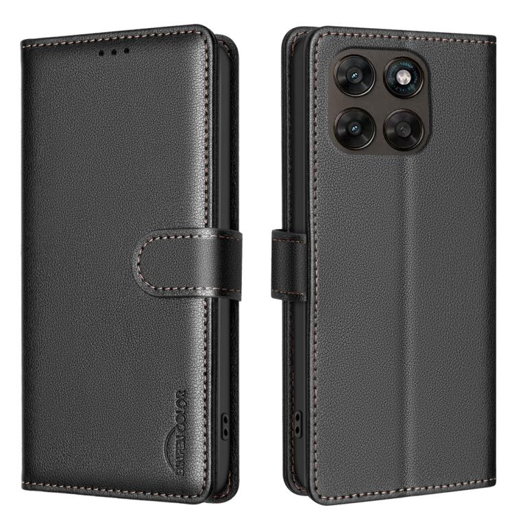 For Motorola Moto G67 5G/G77 5G Litchi Texture RFID Anti-theft Leather Phone Case(Black)
For Motorola Moto G67 5G/G77 5G Litchi Texture RFID Anti-theft Leather Phone Case(Black)