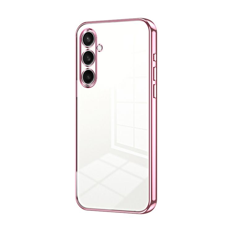 For Samsung Galaxy S25 FE 5G Transparent Plating Fine Hole Phone Case(Pink)
For Samsung Galaxy S25 FE 5G Transparent Plating Fine Hole Phone Case(Pink)