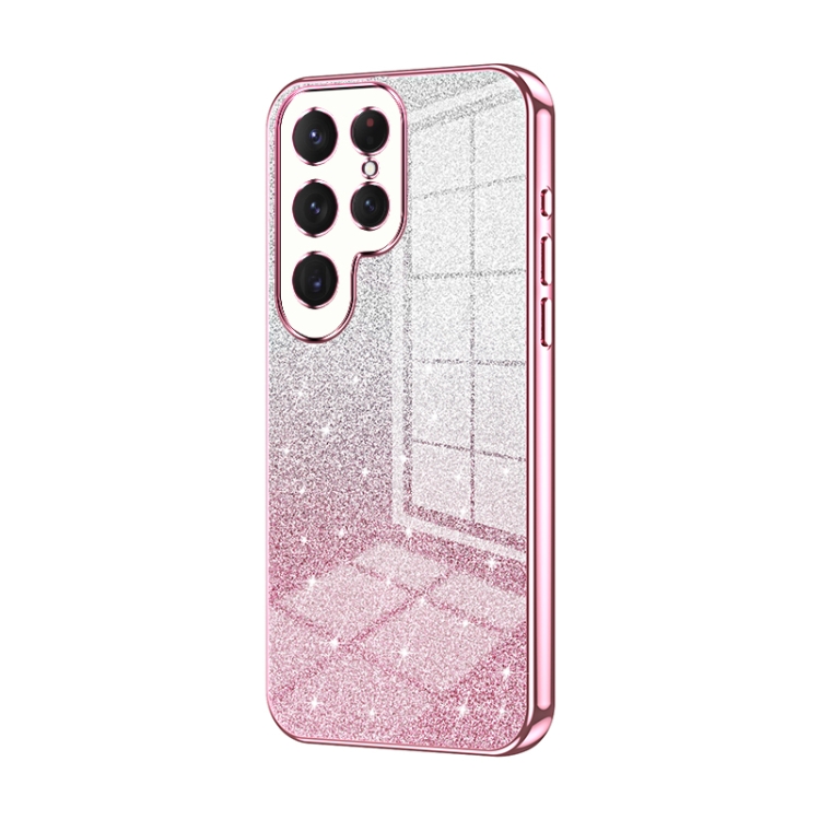 For Samsung Galaxy S25 Ultra 5G Gradient Glitter Powder Electroplated Phone Case(Pink)
For Samsung Galaxy S25 Ultra 5G Gradient Glitter Powder Electroplated Phone Case(Pink)