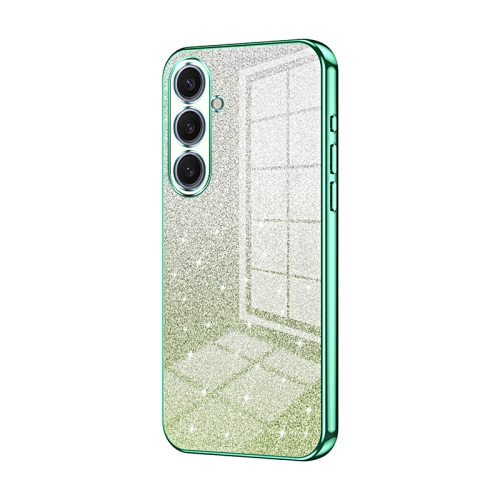 For Samsung Galaxy S25+ 5G Gradient Glitter Powder Electroplated Phone Case(Green)
For Samsung Galaxy S25+ 5G Gradient Glitter Powder Electroplated Phone Case(Green)