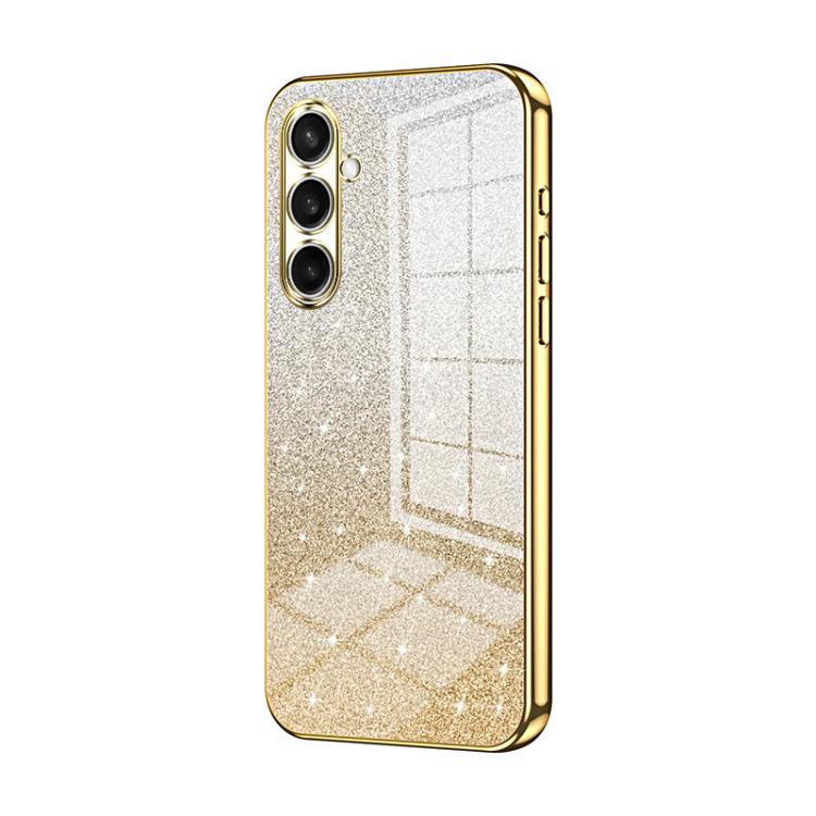 For Samsung Galaxy S25 FE 5G Gradient Glitter Powder Electroplated Phone Case(Gold)
For Samsung Galaxy S25 FE 5G Gradient Glitter Powder Electroplated Phone Case(Gold)