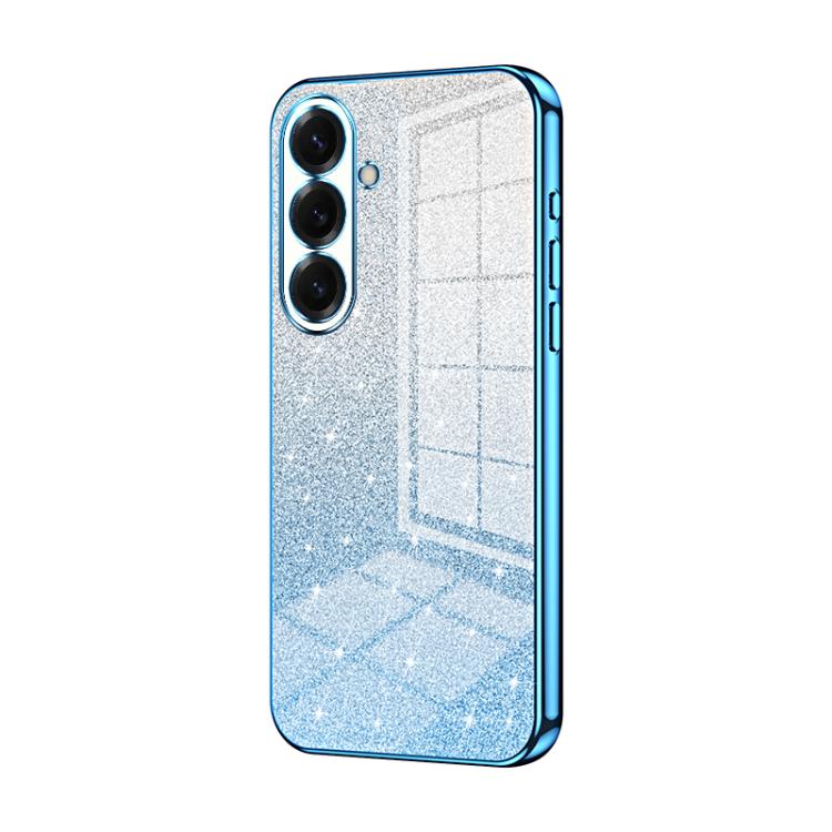 For Samsung Galaxy S26 5G Gradient Glitter Powder Electroplated Phone Case(Blue)
For Samsung Galaxy S26 5G Gradient Glitter Powder Electroplated Phone Case(Blue)