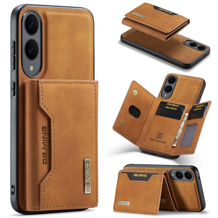 For Samsung Galaxy S25 Edge 5G DG.MING M2 Series 3-Fold Multi Card Bag + Magnetic Phone Case(Brown)
For Samsung Galaxy S25 Edge 5G DG.MING M2 Series 3-Fold Multi Card Bag + Magnetic Phone Case(Brown)