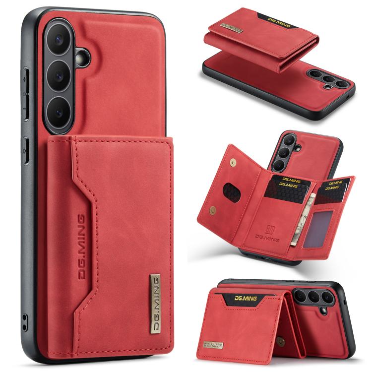 For Samsung Galaxy S25 FE 5G DG.MING M2 Series 3-Fold Multi Card Bag + Magnetic Phone Case(Red)
For Samsung Galaxy S25 FE 5G DG.MING M2 Series 3-Fold Multi Card Bag + Magnetic Phone Case(Red)