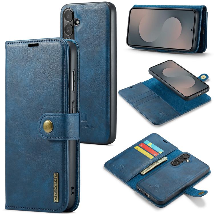 For Samsung Galaxy S25 FE 5G DG.MING Crazy Horse Texture Detachable Magnetic Leather Case(Blue)
For Samsung Galaxy S25 FE 5G DG.MING Crazy Horse Texture Detachable Magnetic Leather Case(Blue)