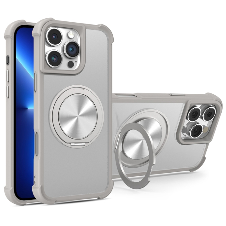 For iPhone 13 Pro CD Texture 360 Degree Rotating Holder MagSafe Phone Case(Grey)
For iPhone 13 Pro CD Texture 360 Degree Rotating Holder MagSafe Phone Case(Grey)