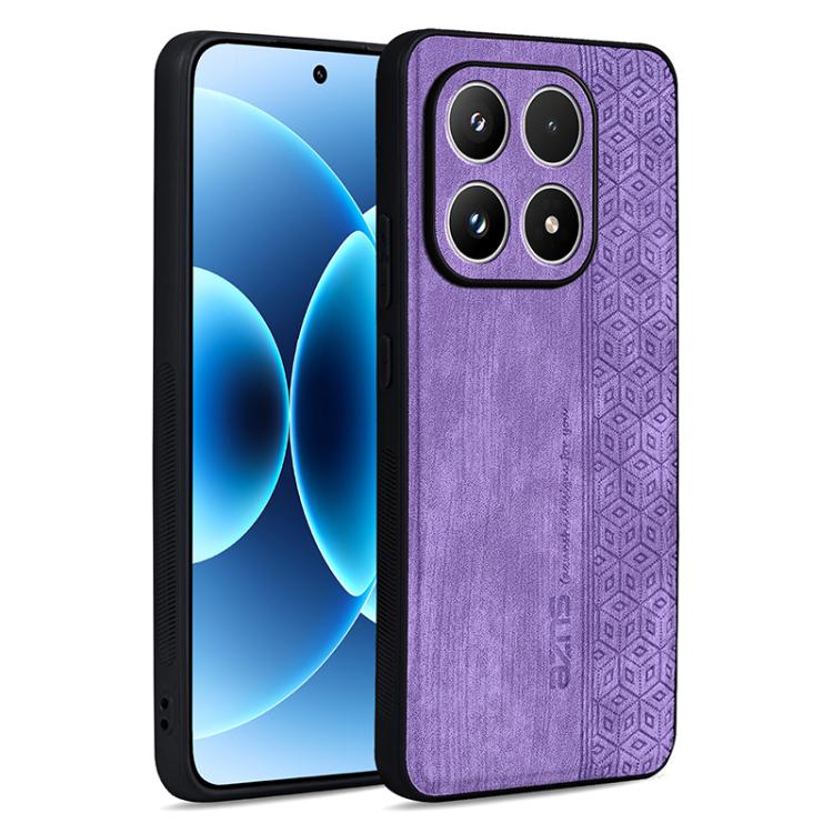 For Xiaomi 17 AZNS 3D Embossed Skin Feel Phone Case(Purple)
For Xiaomi 17 AZNS 3D Embossed Skin Feel Phone Case(Purple)