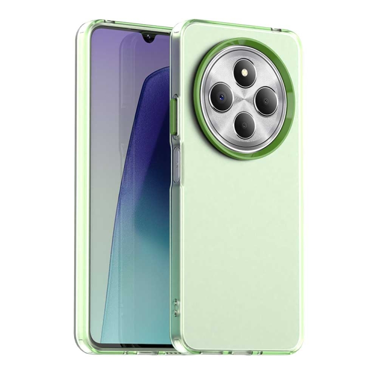 For Redmi 14C 4G Candy PC Hybrid TPU Shockproof Phone Case(Green) 
For Redmi 14C 4G Candy PC Hybrid TPU Shockproof Phone Case(Green)