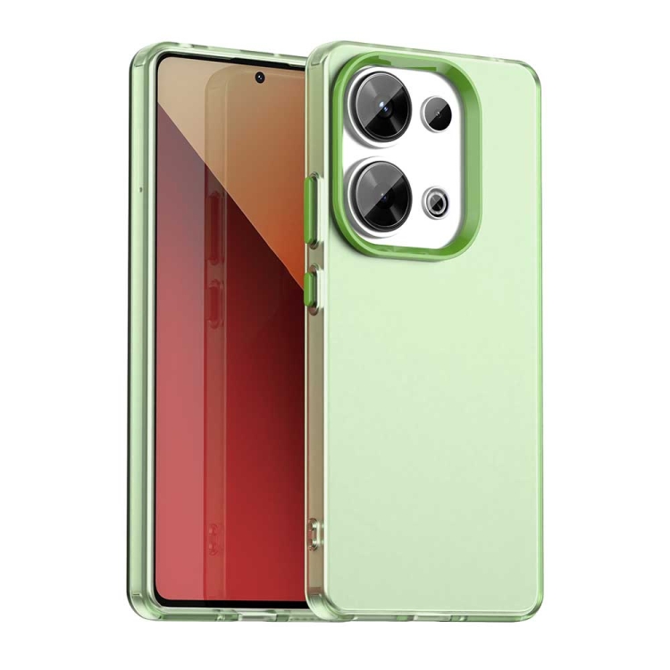 For Redmi Note 13 Pro 4G Candy PC Hybrid TPU Shockproof Phone Case(Green)
For Redmi Note 13 Pro 4G Candy PC Hybrid TPU Shockproof Phone Case(Green)