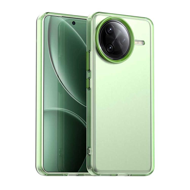 For Redmi K80 Pro / Xiaomi Pcoc F7 Ultra Candy PC Hybrid TPU Shockproof Phone Case(Green)
For Redmi K80 Pro / Xiaomi Pcoc F7 Ultra Candy PC Hybrid TPU Shockproof Phone Case(Green)