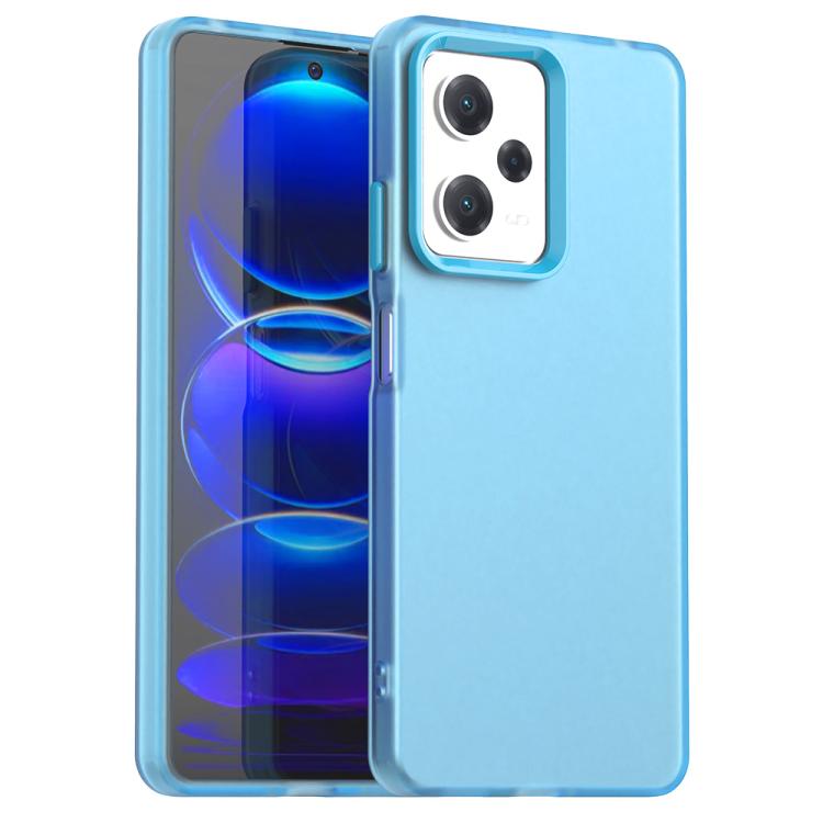 For Redmi Note 12 Pro 5G Global Candy PC Hybrid TPU Shockproof Phone Case(Blue)
For Redmi Note 12 Pro 5G Global Candy PC Hybrid TPU Shockproof Phone Case(Blue)