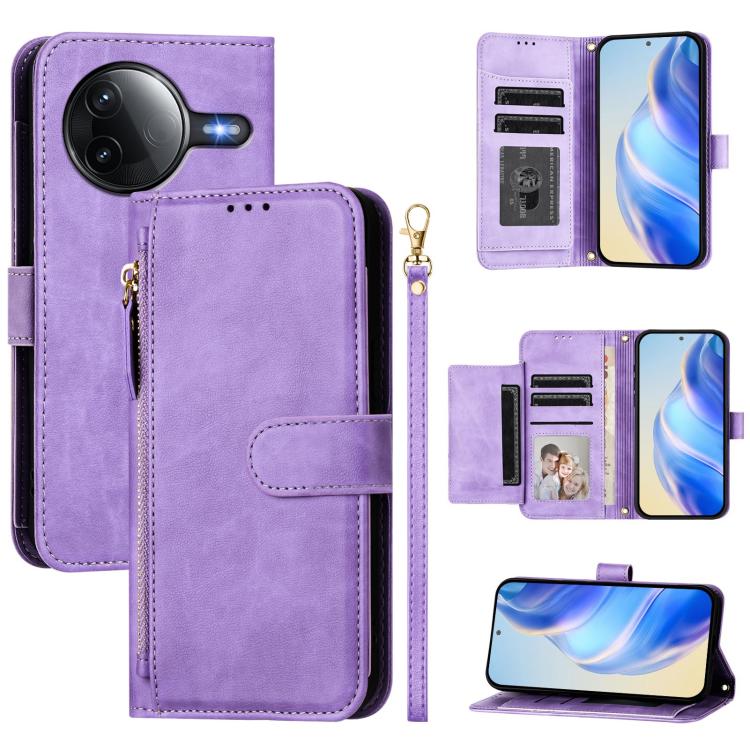 For Redmi K80 Pro / Xiaomi Poco F7 Ultra Multi-Card Slots Zipper Wallet Leather Phone Case(Purple)
For Redmi K80 Pro / Xiaomi Poco F7 Ultra Multi-Card Slots Zipper Wallet Leather Phone Case(Purple)