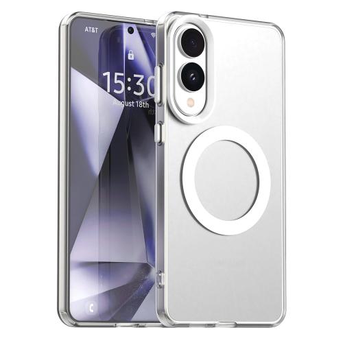 For Samsung Galaxy S25 Edge 5G Candy Magsafe PC Hybrid TPU Phone Case(White)
For Samsung Galaxy S25 Edge 5G Candy Magsafe PC Hybrid TPU Phone Case(White)