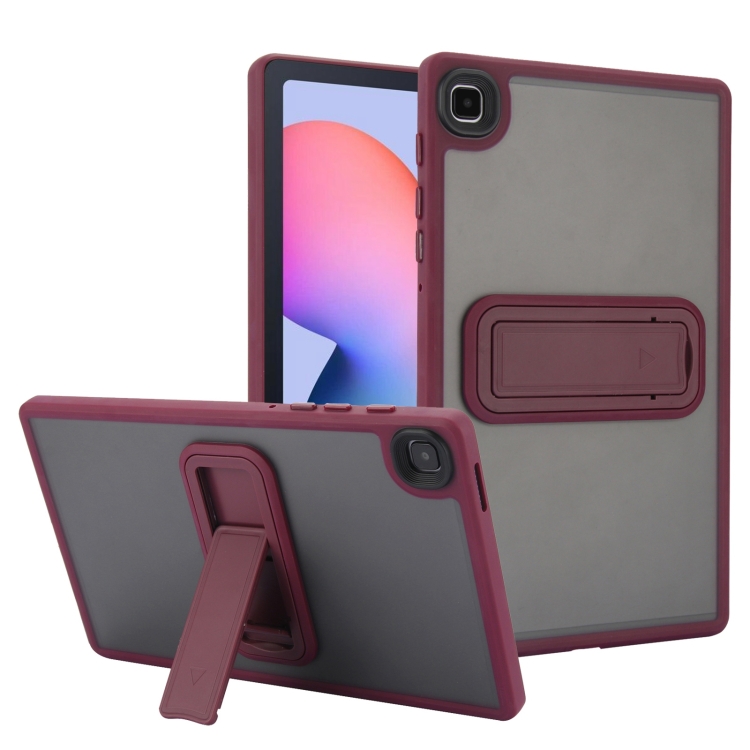 For Samsung Galaxy Tab S6 Lite P610 / P615 Skin Feel Holder PC Hybrid TPU Tablet Case(Wine Red)
For Samsung Galaxy Tab S6 Lite P610 / P615 Skin Feel Holder PC Hybrid TPU Tablet Case(Wine Red)