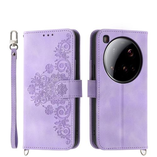For Xiaomi 15 Ultra Skin Feel Flowers Embossed Wallet Leather Phone Case(Purple)
For Xiaomi 15 Ultra Skin Feel Flowers Embossed Wallet Leather Phone Case(Purple)