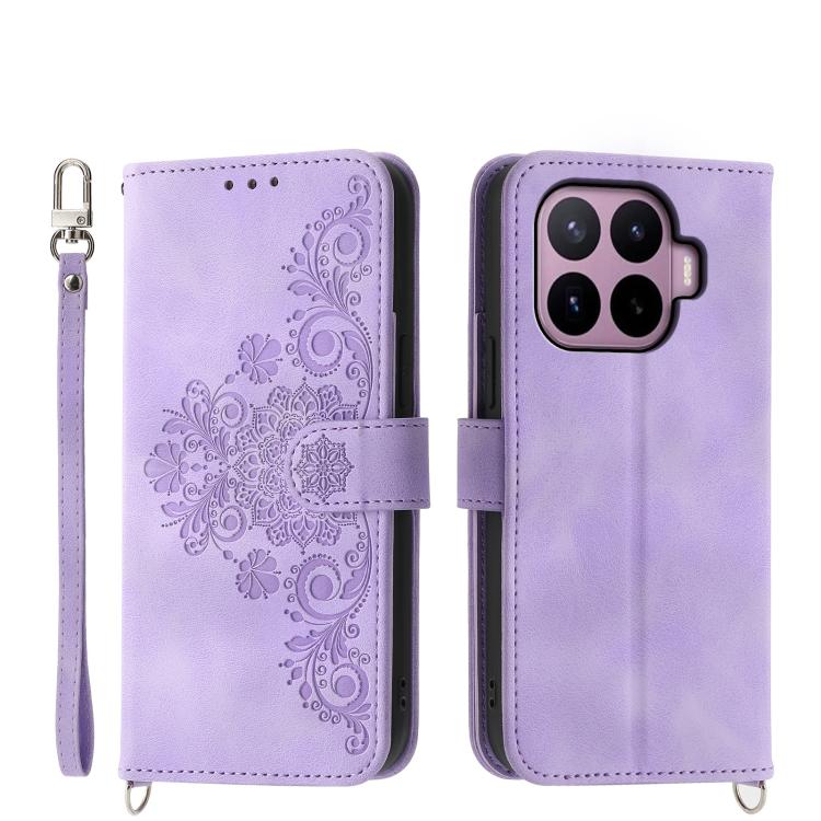 For Xiaomi 17 Max 5G Skin Feel Flowers Embossed Wallet Leather Phone Case(Purple)
For Xiaomi 17 Max 5G Skin Feel Flowers Embossed Wallet Leather Phone Case(Purple)