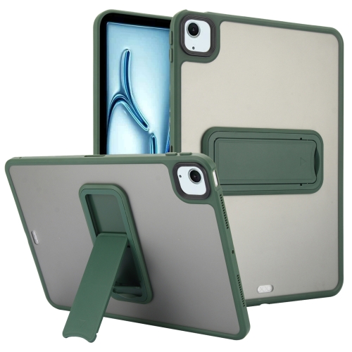For iPad Air 11 2025 / 2024 Skin Feel Holder PC Hybrid TPU Tablet Case(Dark Green)
For iPad Air 11 2025 / 2024 Skin Feel Holder PC Hybrid TPU Tablet Case(Dark Green)