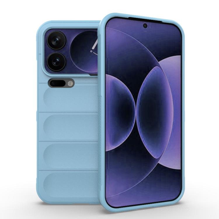 For Xiaomi 17 Pro Max Magic Shield TPU + Flannel Phone Case(Light Blue)
For Xiaomi 17 Pro Max Magic Shield TPU + Flannel Phone Case(Light Blue)