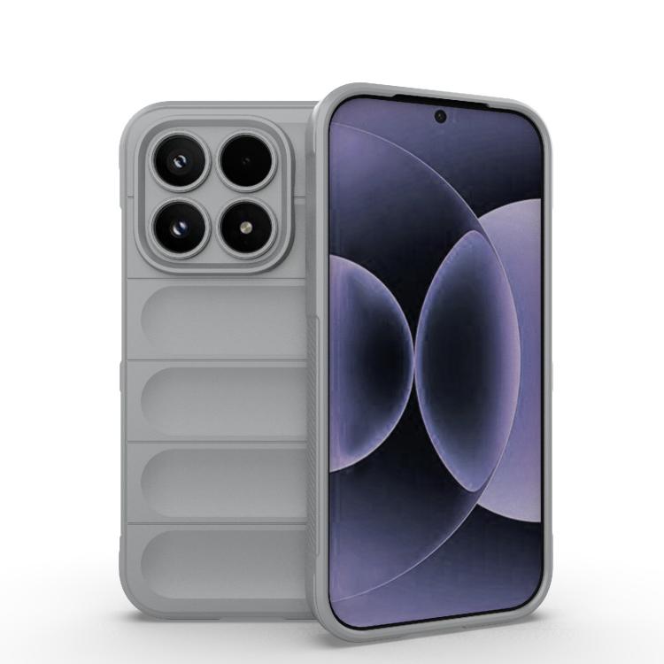 For Xiaomi 17 Magic Shield TPU + Flannel Phone Case(Grey)
For Xiaomi 17 Magic Shield TPU + Flannel Phone Case(Grey)