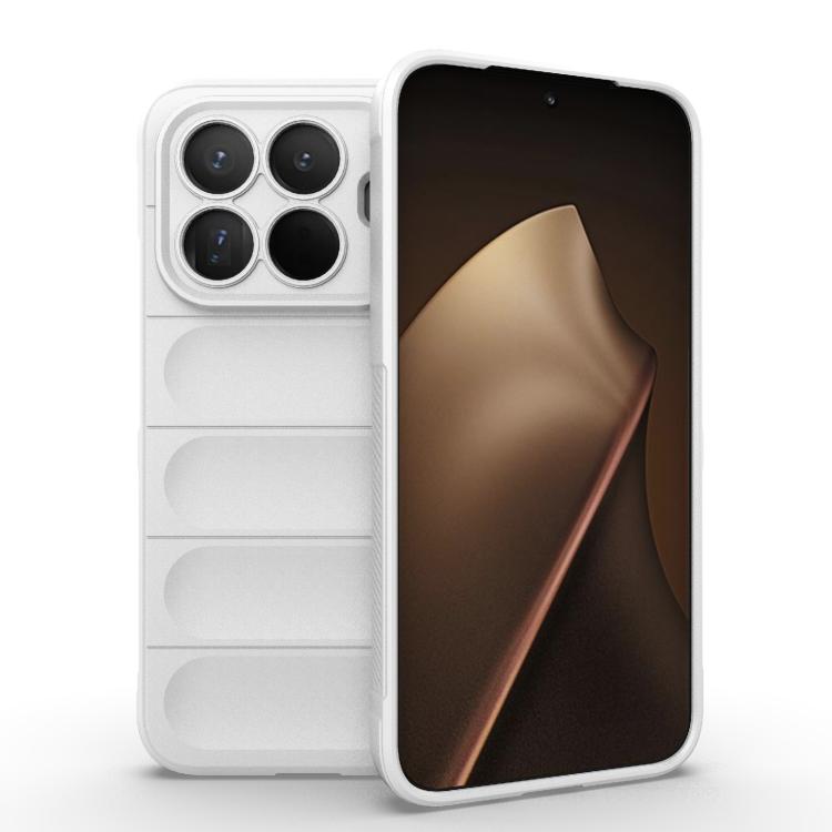 For Xiaomi 15T Pro 5G Global Magic Shield TPU + Flannel Phone Case(White)
For Xiaomi 15T Pro 5G Global Magic Shield TPU + Flannel Phone Case(White)