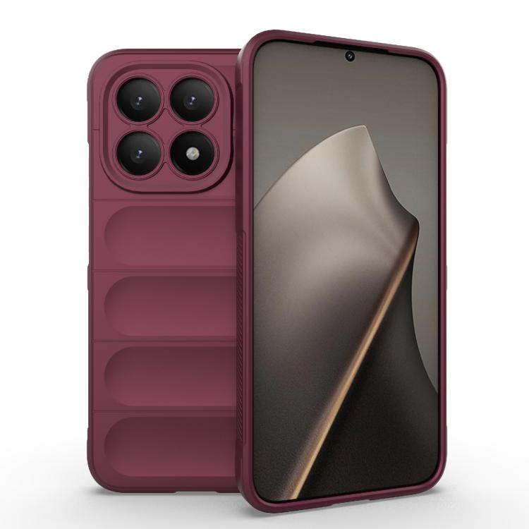 For Xiaomi 15T 5G Global Magic Shield TPU + Flannel Phone Case(Wine Red)
For Xiaomi 15T 5G Global Magic Shield TPU + Flannel Phone Case(Wine Red)