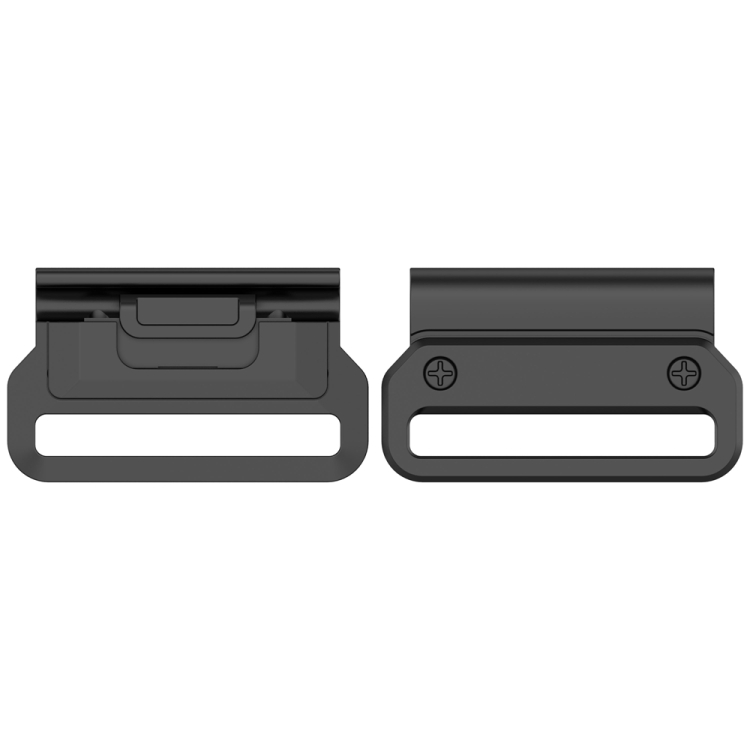 For Garmin 26mm 1 Pair Metal Medium Adapter Watch Band Quick Release Connector(Black)
For Garmin 26mm 1 Pair Metal Medium Adapter Watch Band Quick Release Connector(Black)