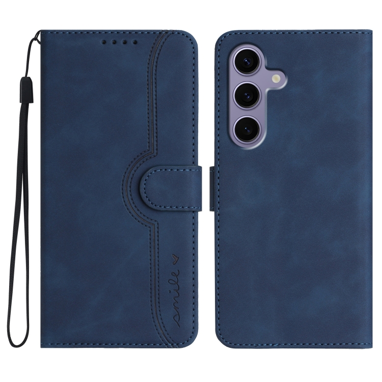 For Samsung Galaxy S25 5G Heart Pattern Skin Feel Leather Phone Case(Royal Blue)
For Samsung Galaxy S25 5G Heart Pattern Skin Feel Leather Phone Case(Royal Blue)