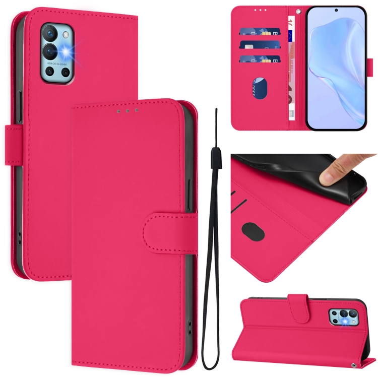 For OnePlus 9R / 8T Skin Feel Solid Color Leather Phone Case with Lanyard(Rose Red)
For OnePlus 9R / 8T Skin Feel Solid Color Leather Phone Case with Lanyard(Rose Red)